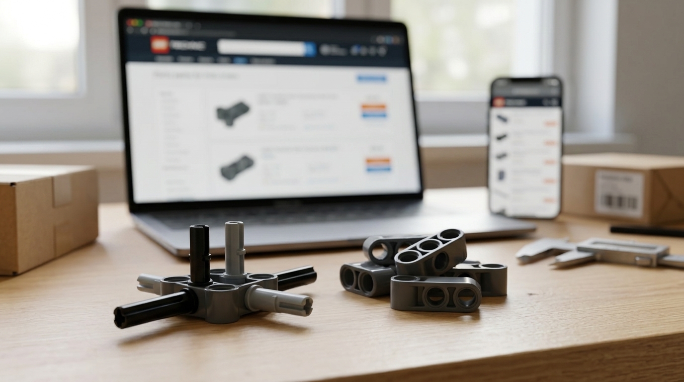 Read more about the article Where to Buy LEGO Technic Part 32557 in the US: Pick a Brick vs BrickLink (Quality, Lots, and Shipping Checks)